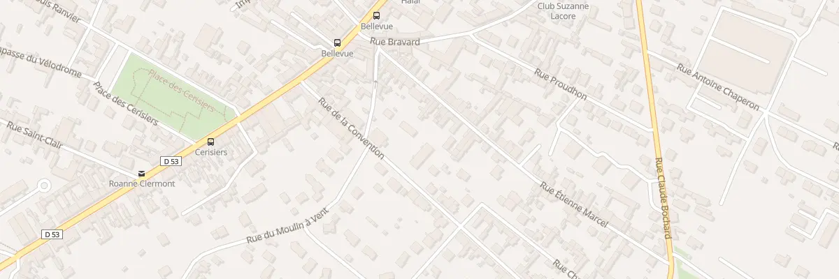 Plan du 52 Rue de la Convention à Roanne