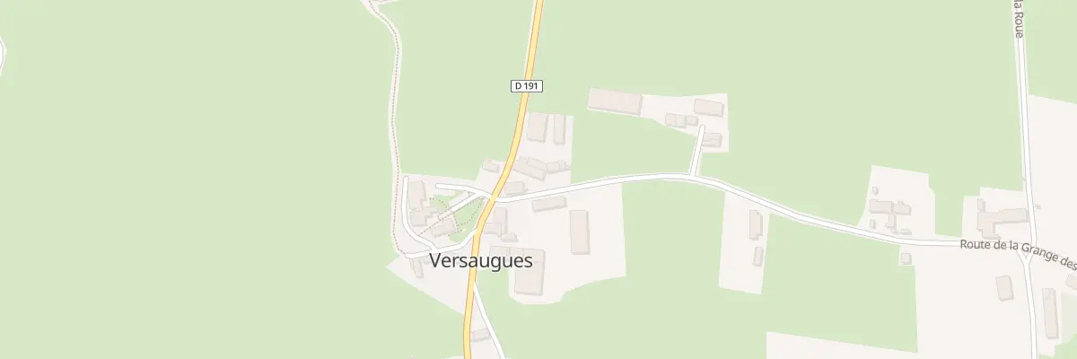 Plan du 706 Rte du Grand Selore à Versaugues
