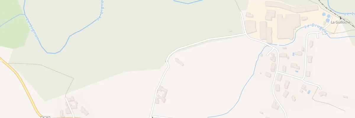 Plan du 330 Che du Lignon à Montverdun