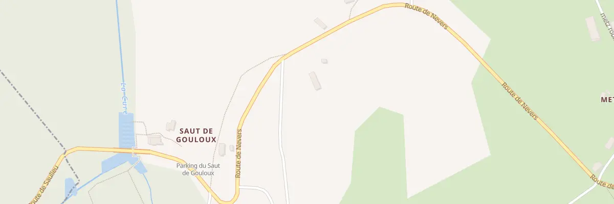 Plan du 30A Le Saut de Gouloux à Gouloux