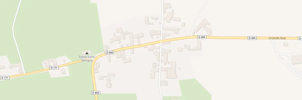 Plan du 8 Rue Grande Rue à Vallières