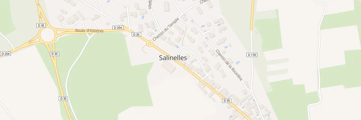 Plan du 5206 Rte de Quissac à Salinelles
