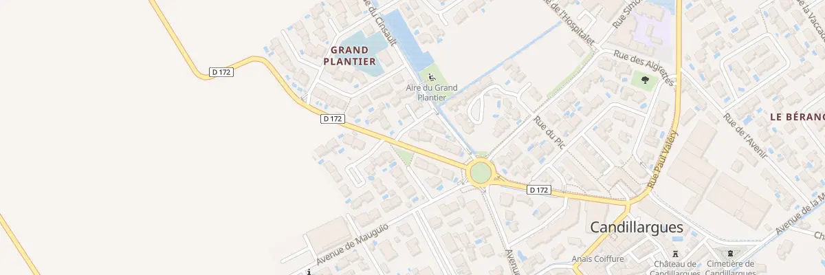 Plan du 7 Rue des Quatre Ponts à Candillargues