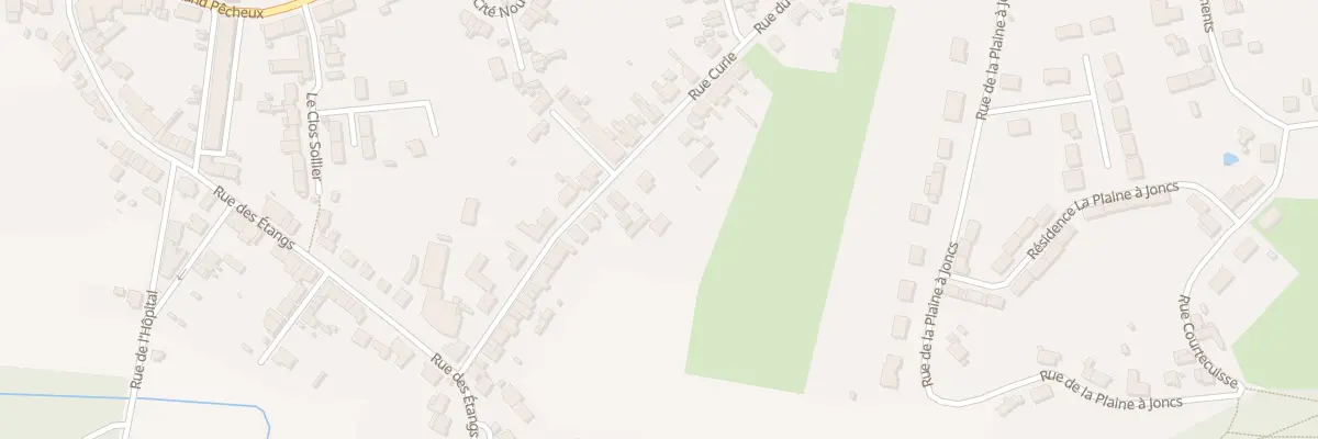 Plan du 33 Rue Curie à Fourmies