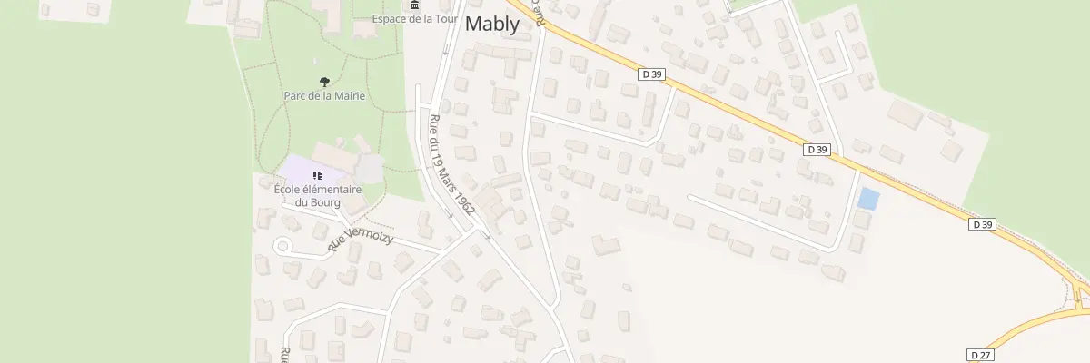 Plan du 21 Rue des Lilas à Mably