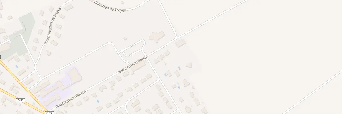 Plan du 24 Rue Germain Berton à Sainte-Maure