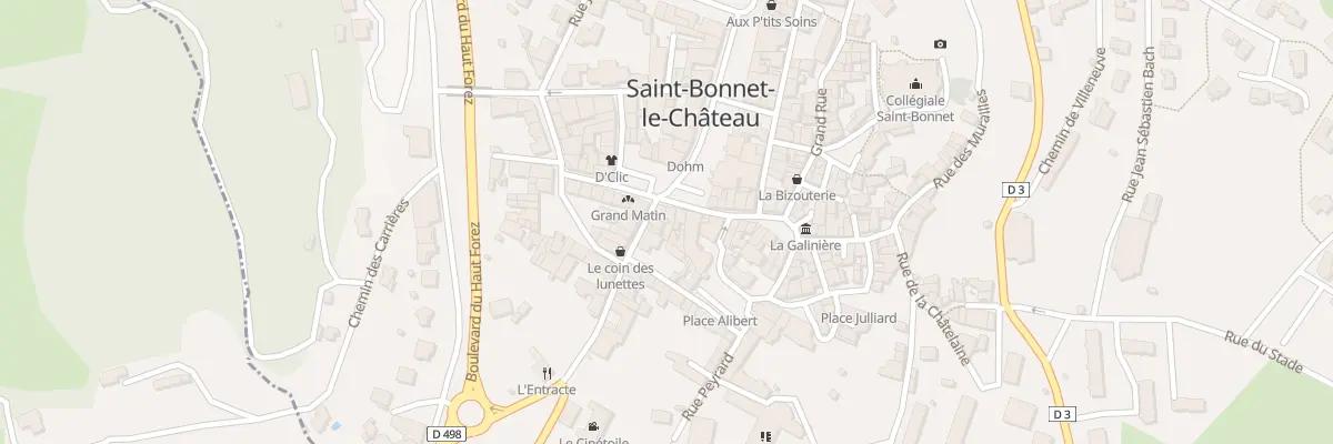 Plan du 12 Pl de la République à Saint-Bonnet-le-Château