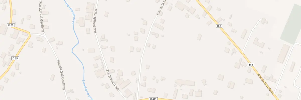 Plan du 15 Rue de la Voie Creuse à Pouan-les-Vallées
