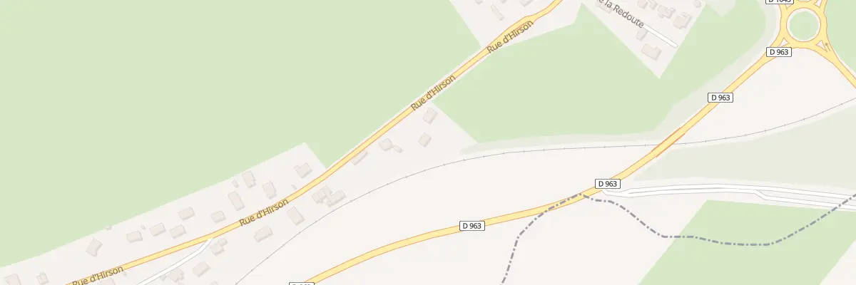 Plan du 9 Rue d’Hirson à Buire