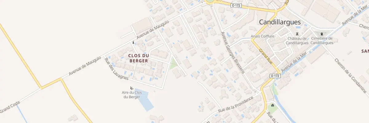 Plan du 19 Av de Mauguio à Candillargues