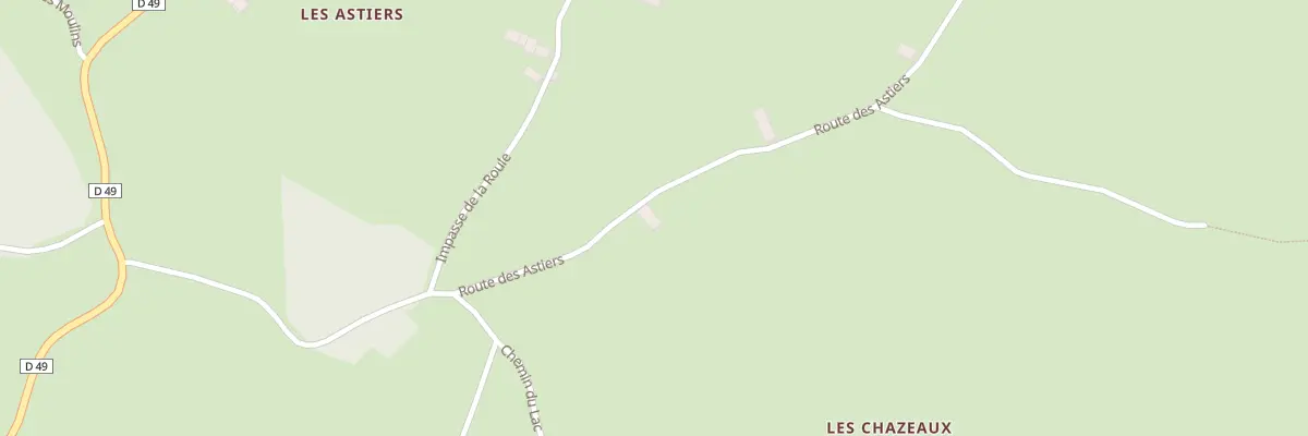 Plan du 5232 Les Astiers à Laussonne