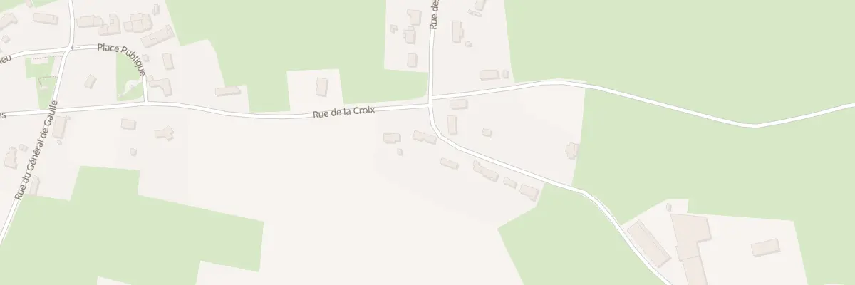 Plan du 10 Rue de la Croix à Lez-Fontaine