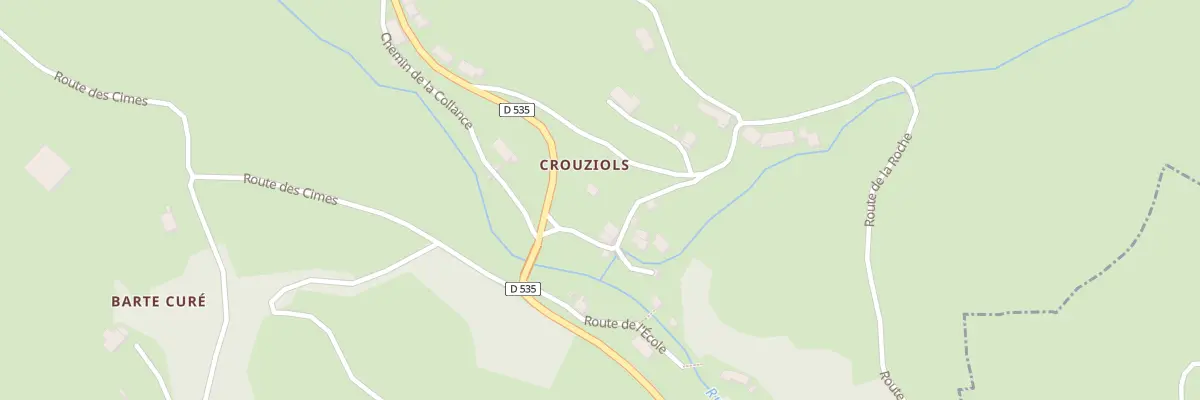 Plan du 1 Imp du Ruisseau au Monastier-sur-Gazeille