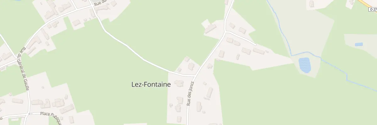 Plan du 4 Rue des Joncs à Lez-Fontaine