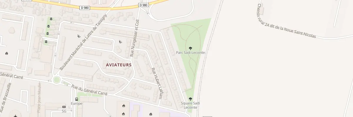 Plan du 31 Rue Sadi Lecointe à Reims