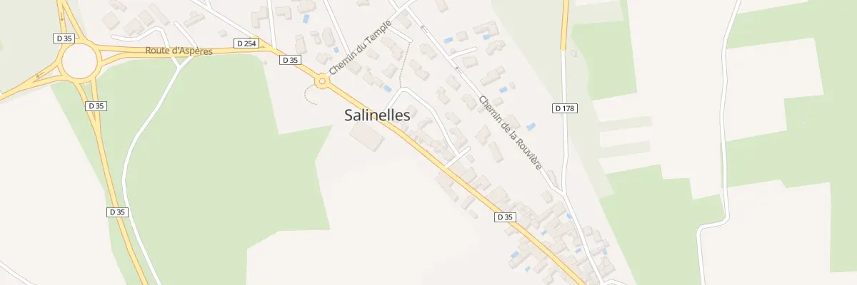 Plan du 262 Rte de Quissac à Salinelles
