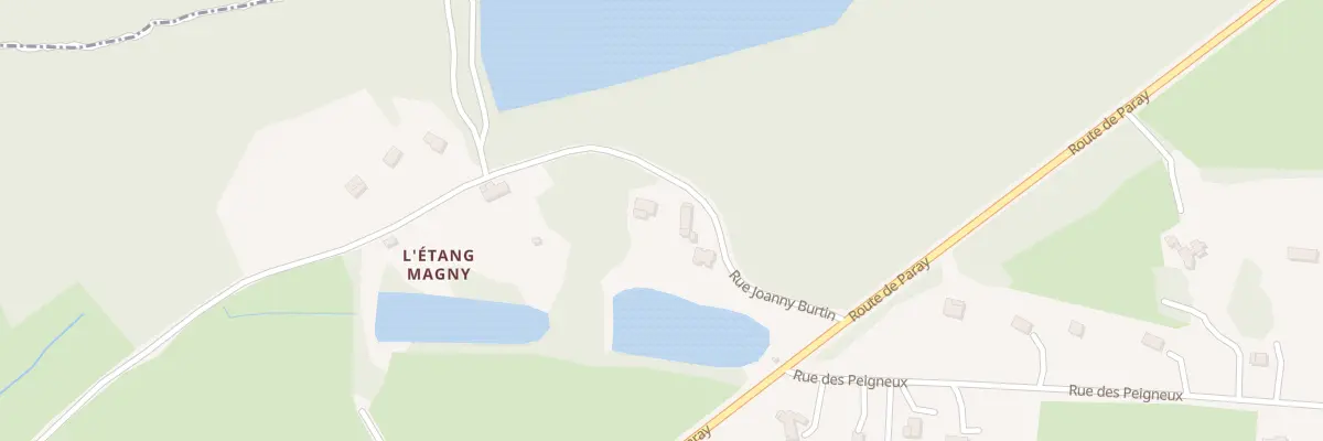 Plan du 5291 L’Etang Magny à Saint-Yan