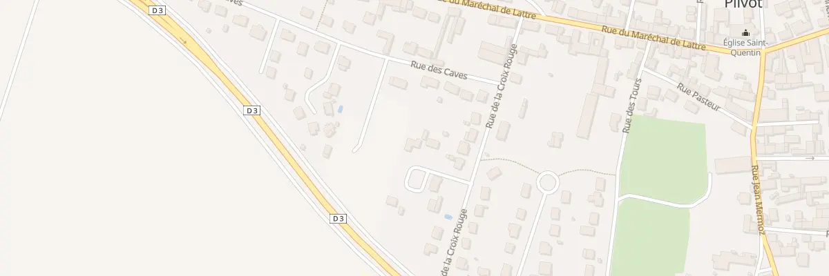 Plan du 10T Rue de la Croix Rouge à Plivot