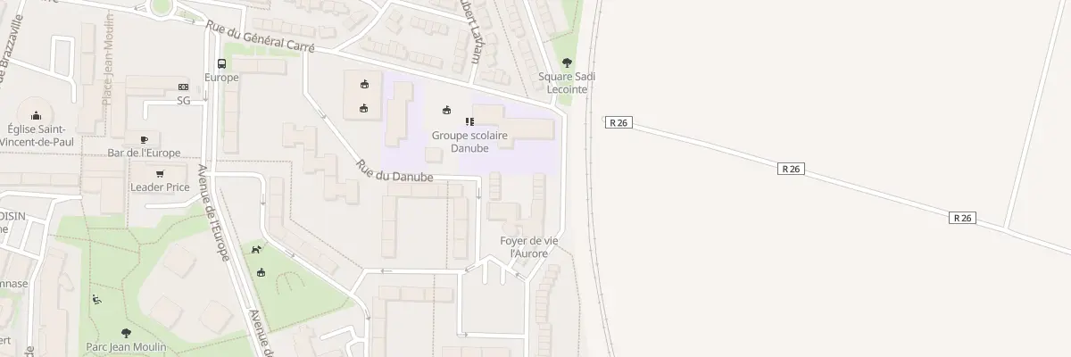 Plan du 33 Rue de la Baltique à Reims