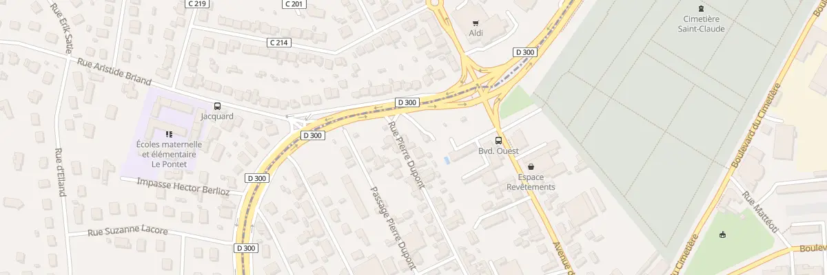 Plan du 52 Rue Pierre Dupont à Roanne