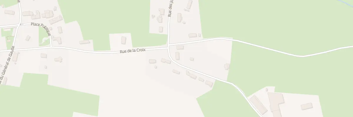 Plan du 9 Rue de la Croix à Lez-Fontaine