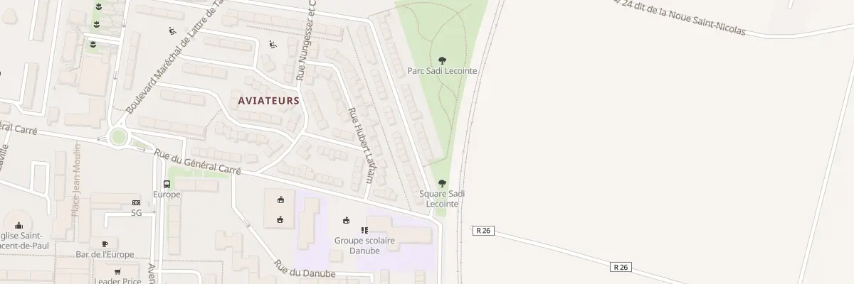 Plan du 47 Rue Sadi Lecointe à Reims