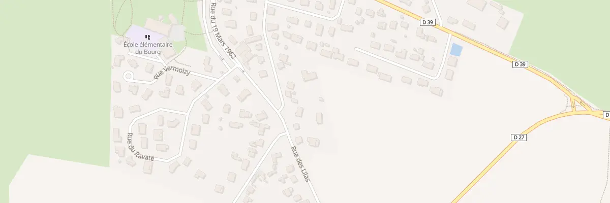 Plan du 35 Rue des Lilas à Mably