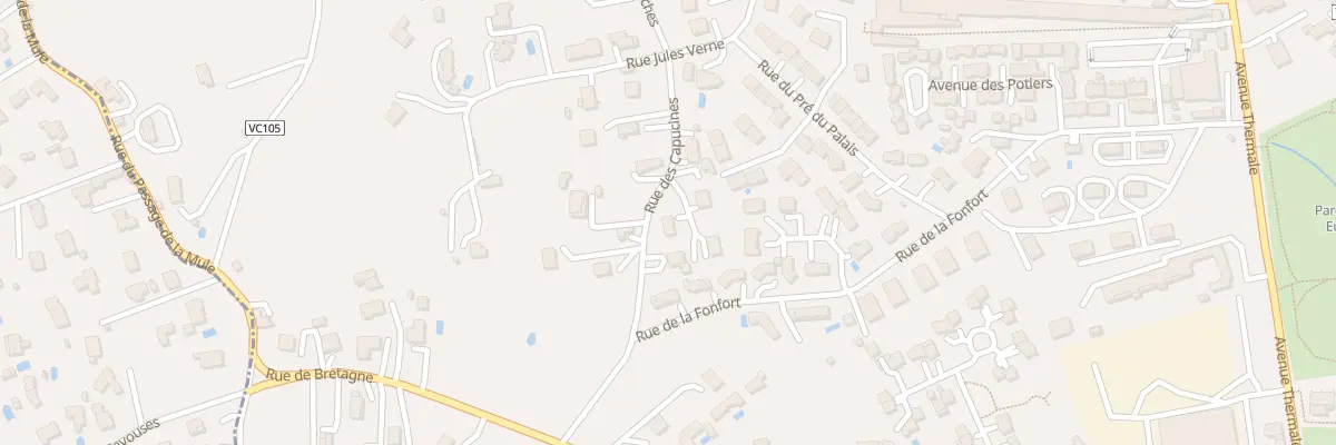 Plan du 2 Imp des Capucines à Montbrison