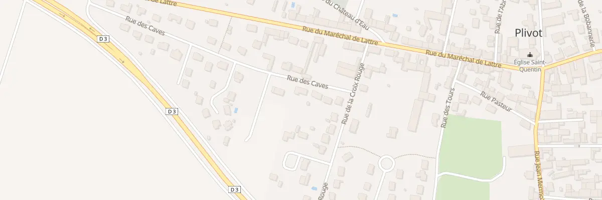 Plan du 7 Rue des Caves à Plivot