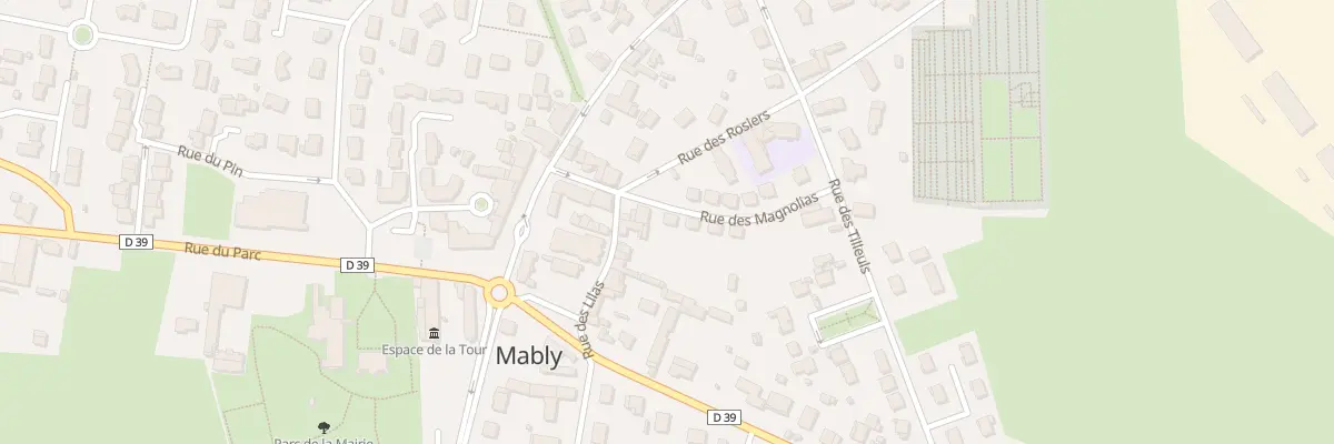 Plan du 6 Rue des Magnolias à Chirassimont