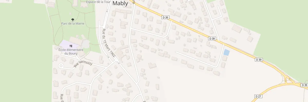 Plan du 25B Rue des Lilas à Mably