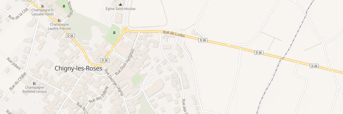 Plan du 5 Rue des Carrieres à Chigny-les-Roses
