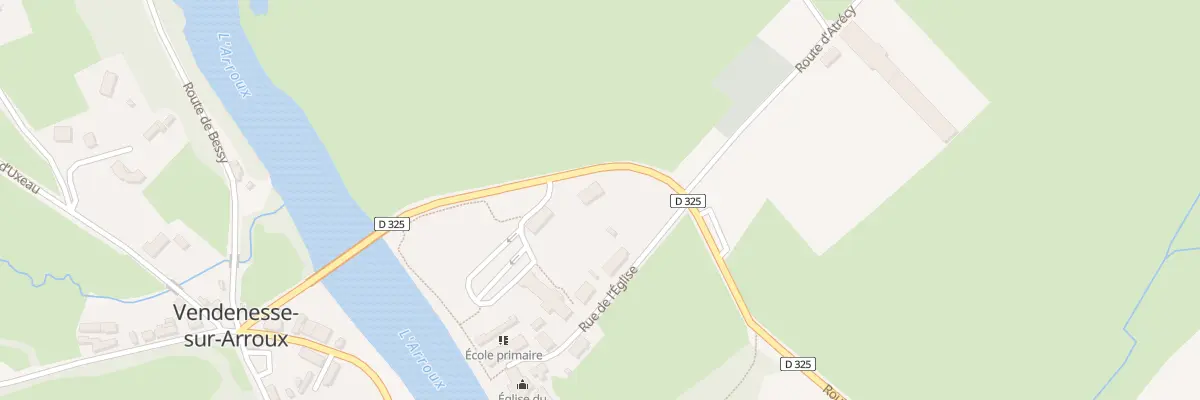 Plan du 310 Rte du Chassigneux à Vendenesse-sur-Arroux