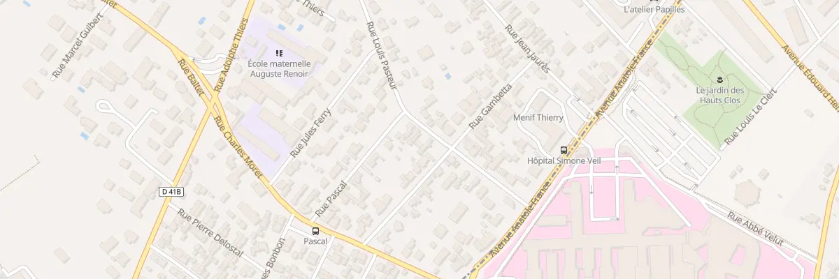 Plan du 20 Rue Louis Pasteur à Saint-André-les-Vergers