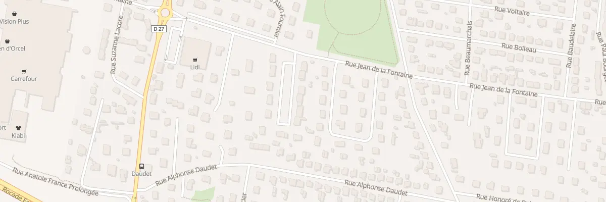 Plan du 51 Rue Jean de la Fontaine à Mably