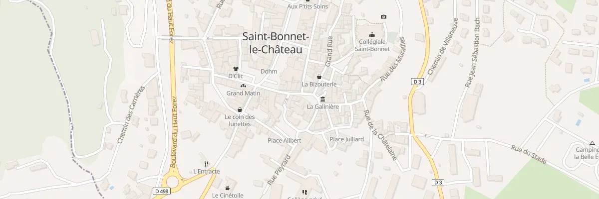 Plan du 8 Pl du Cdt Marey à Saint-Bonnet-le-Château