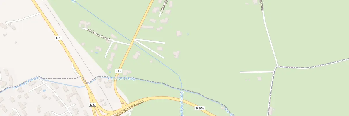 Plan du 118 Rte de Chanry à Champdieu