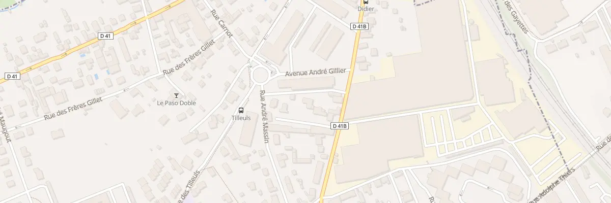 Plan du 5 Rue Andre Massin à Saint-André-les-Vergers