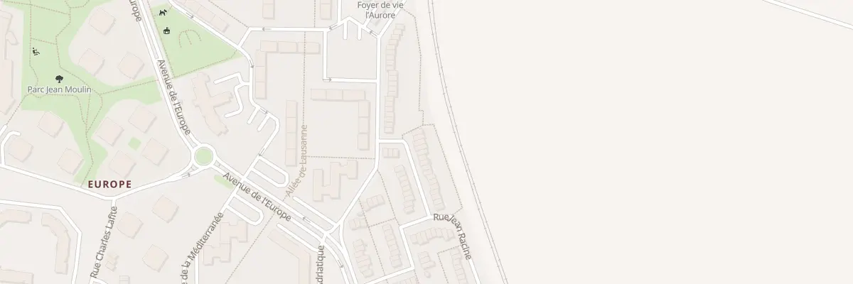 Plan du 5 Rue Jean Racine à Reims