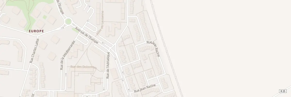 Plan du 24 Rue Pierre Corneille à Reims