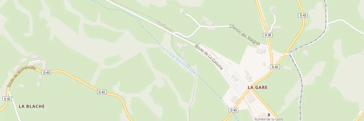 Plan du 5206 Les Maigres à Saint-Julien-du-Pinet
