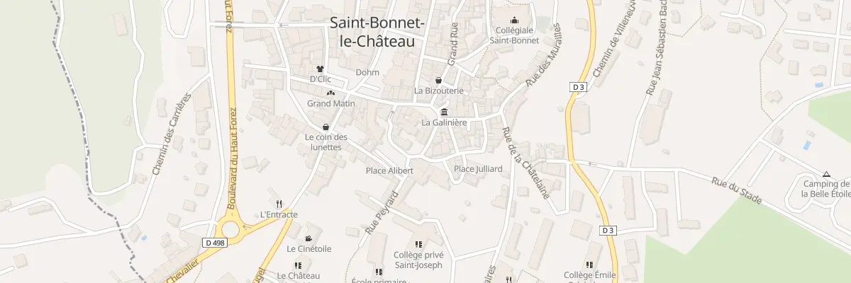 Plan du 4 Rue de la Liberté à Saint-Bonnet-le-Château