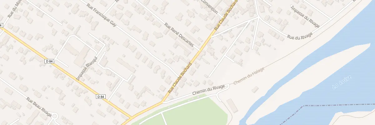 Plan du 108 Rue Claude Bochard à Roanne