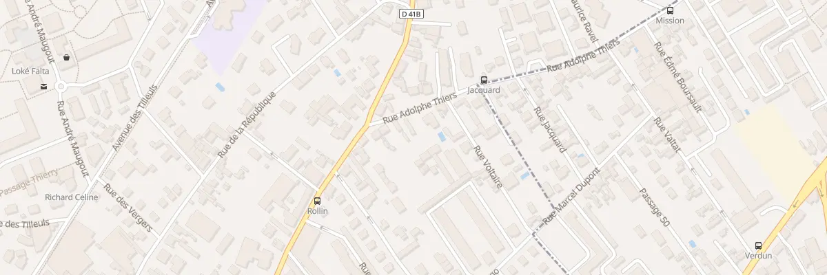 Plan du 23B Rue Thiers à Saint-André-les-Vergers