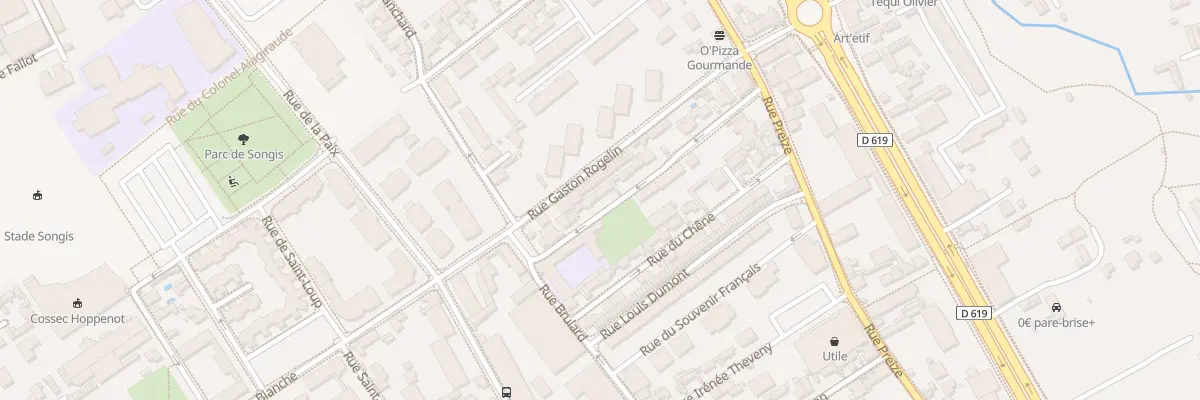 Plan du 22 Rue Louis Maillet à Troyes