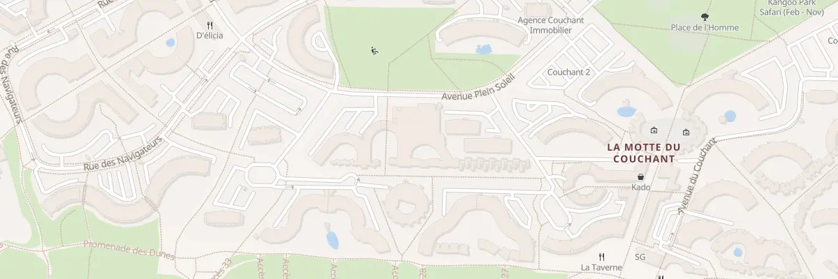 Plan du 385 Av Plein Soleil à La Grande-Motte