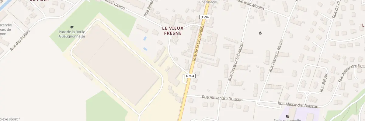 Plan du 72 Rue de la Convention à Gueugnon