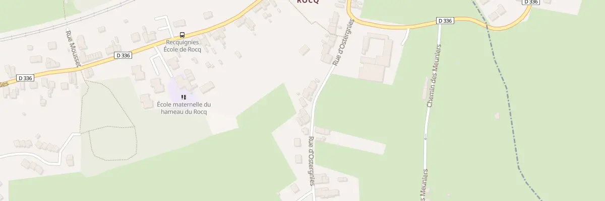 Plan du 41 Rue d’Ostergnies à Recquignies