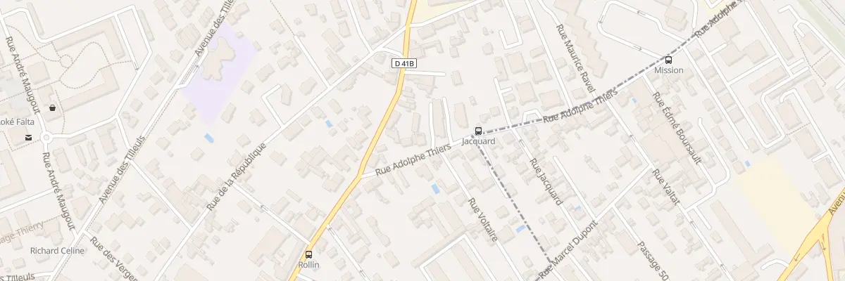 Plan du 46 Rue Thiers à Saint-André-les-Vergers