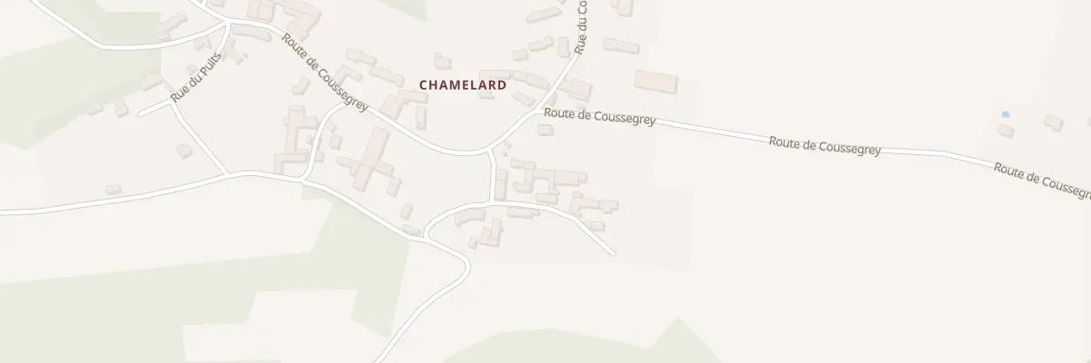Plan du 118 Hameau de Chamelard à Mélisey